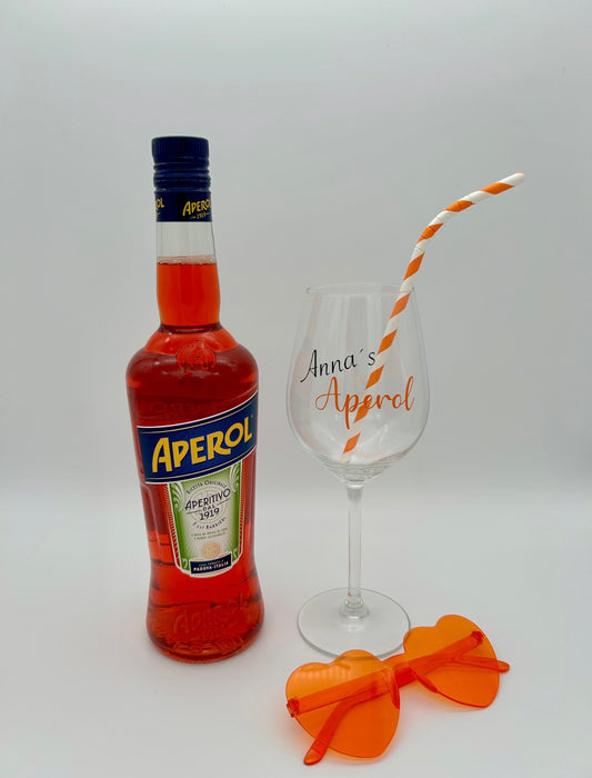 Personalisiertes Aperol-Glas